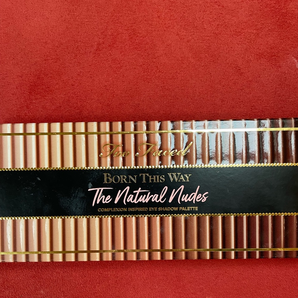 Too Faced Born This Way Natural Nudes palette, New in Box
